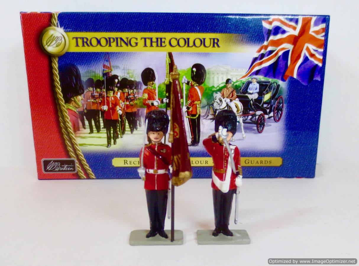 79th Britains 48007 QUEEN'S OWN CAMERON HIGHLANDERS ESCORT TO THE COLOURS 
