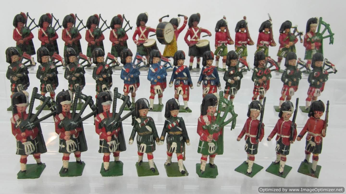 Ducal Toy Soldiers Scots Guard Band Figure Clarinet 