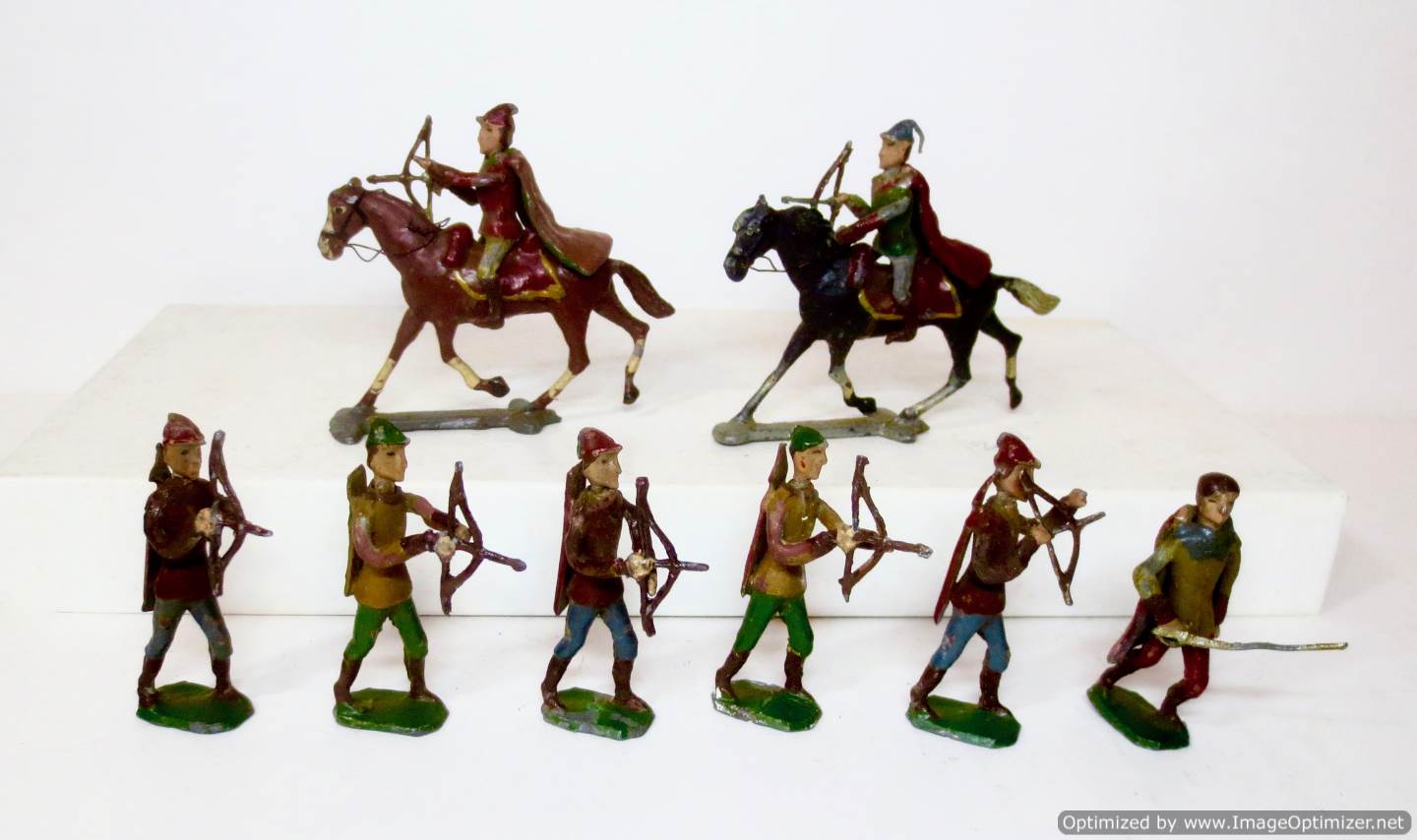 TOY SOLDIERS METAL SPANISH AMERICAN ROUGH RIDER FLAG BEARER WAR  NEW***54MM 