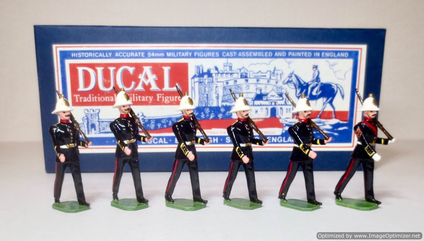 Ducal Traditional Military Figures The Blues & Royals Hand Painted 