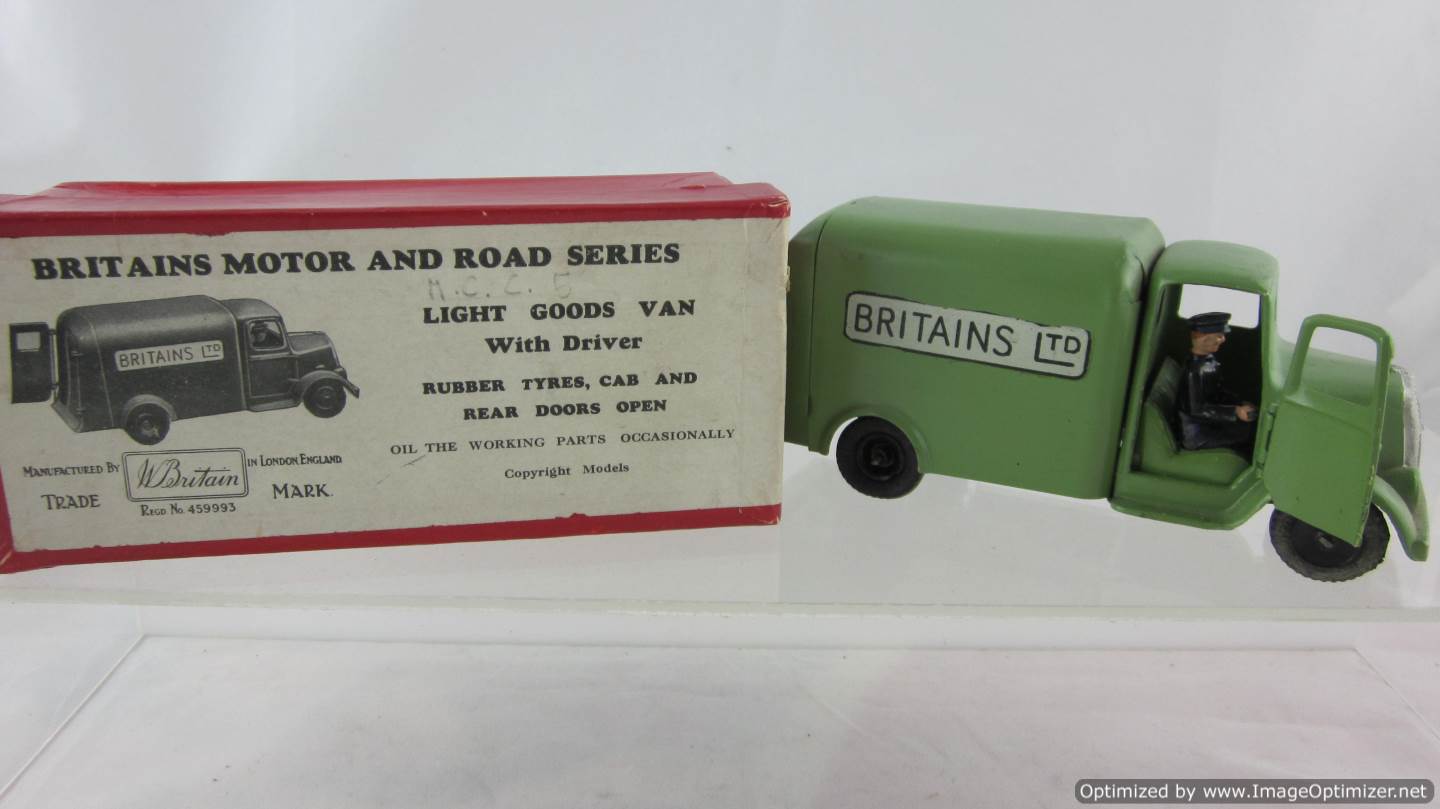 Vintage Britains Autoway 9835 Rare Britains Tipping Trailer Ex Shop 1980s MINT 