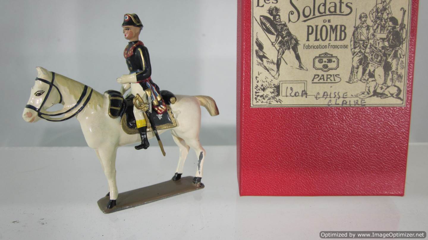Prince August Tin Toy lead Soldier mounted on horse  number 13 in the series 