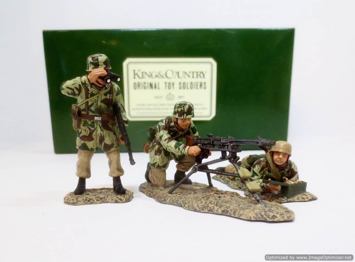 King & Country Eighth Army EA053 French Legionnaire Kneeling Firing Rifle for sale online 