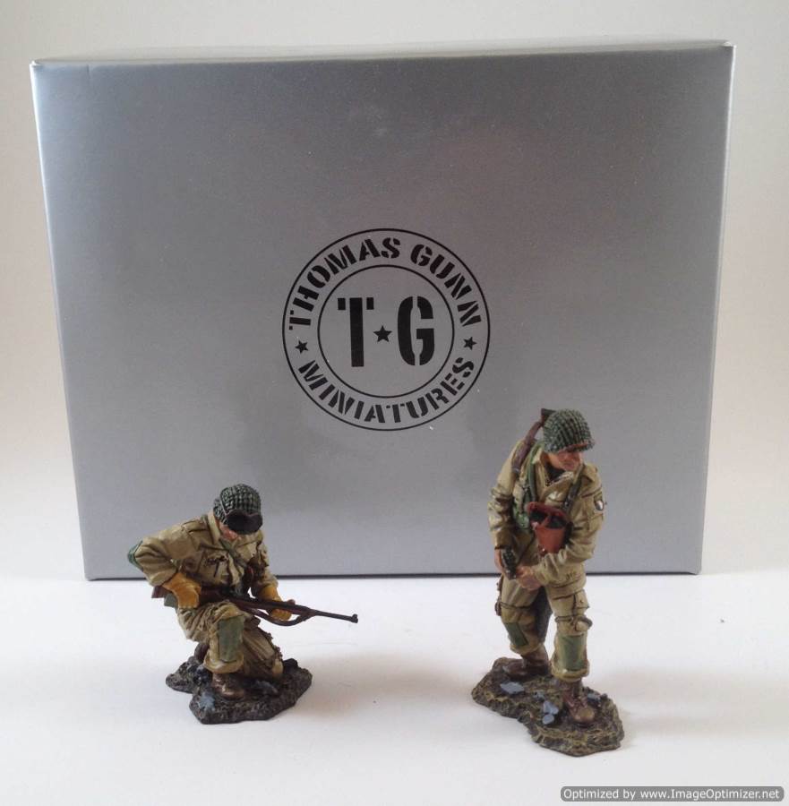 Thomas Gunn Miniatures World War II 82nd Airborne Division Into Action ATW005B