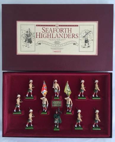 Britains Set 5188 The Seaforth Highlanders 11 Piece Limited Edition Set 