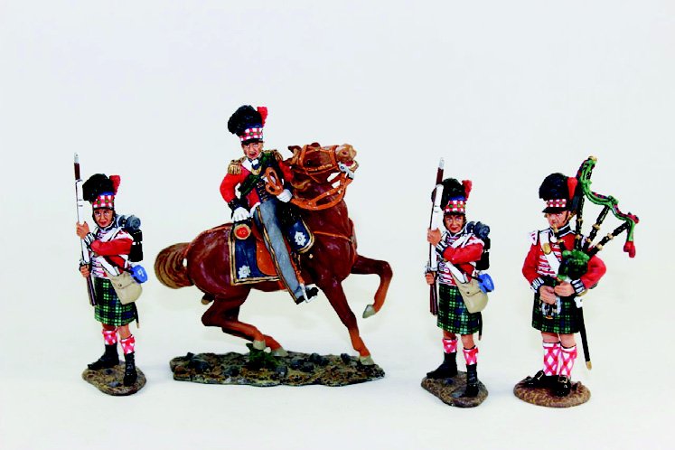 Soldatino Toy Soldier Britains Highlander era Napoleonica  sc 1:32 