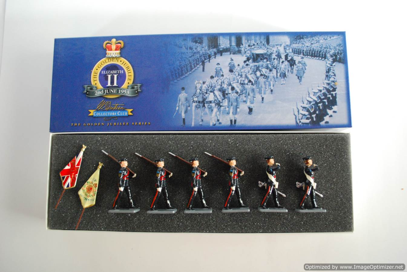 Britains Collectors Club Golden Jubilee Series 40342 THE WELSH GUARDS 