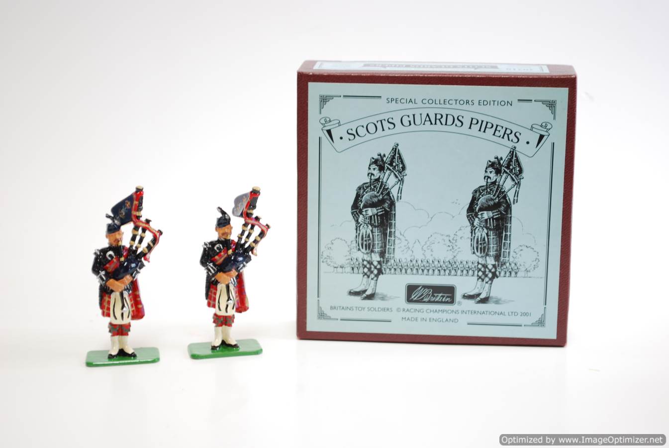 W Britain Scots Guards Pipers Special Edition Boxed 40210 
